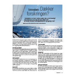 Solosejlads - dækker forsikringen